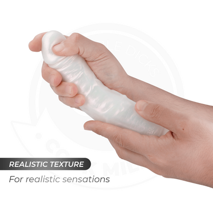 COCK MILLER - GODE AVEC VENTOUSE, LUMIÈRES ET VIBRATIONS AVEC TÉLÉCOMMANDE BLANC 21,5 CM COCK MILLER