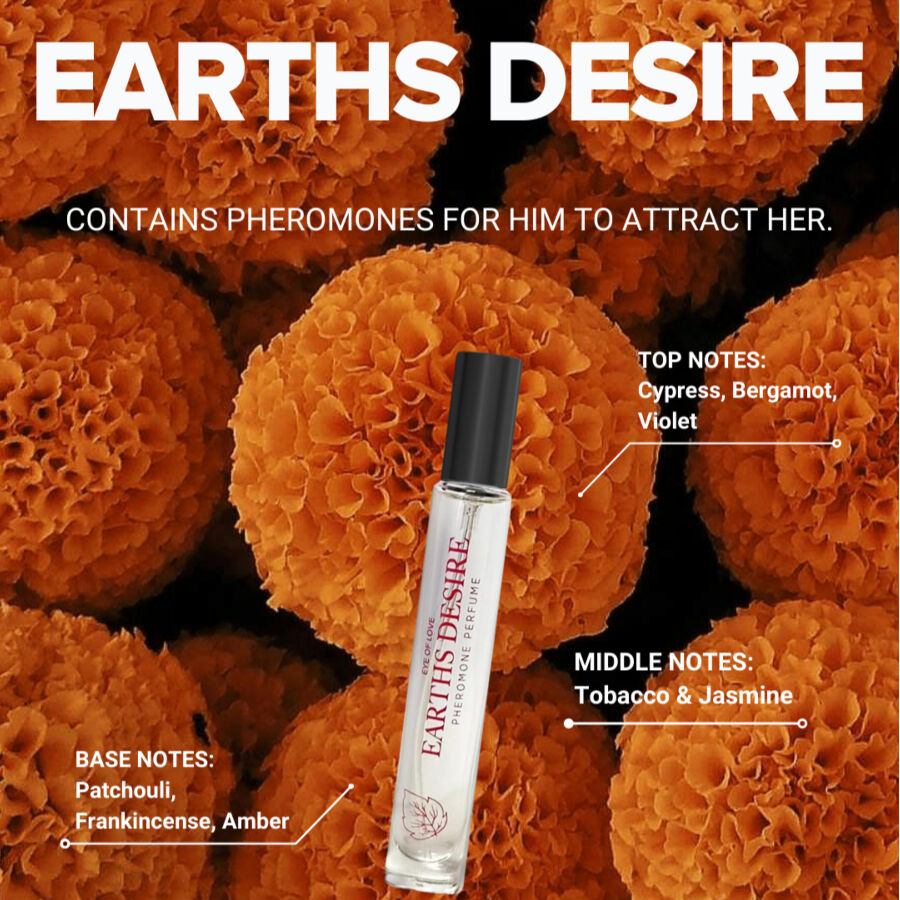 EYE OF LOVE - BLOOM MALE SATIVA PARFUM EARTHS DESIRE 30 ML EYE OF LOVE