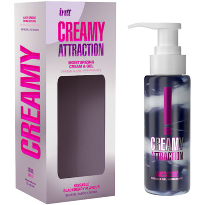 INTT RELEASES - CRÈME ET GEL À LA SAVEUR DE MÛRE KISSABLE 100 ML INTT RELEASES
