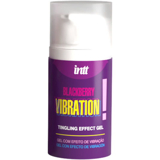 INTT RELEASES - GEL VIBRANT LIQUIDE SAVEUR MÛRE 15 ML INTT RELEASES