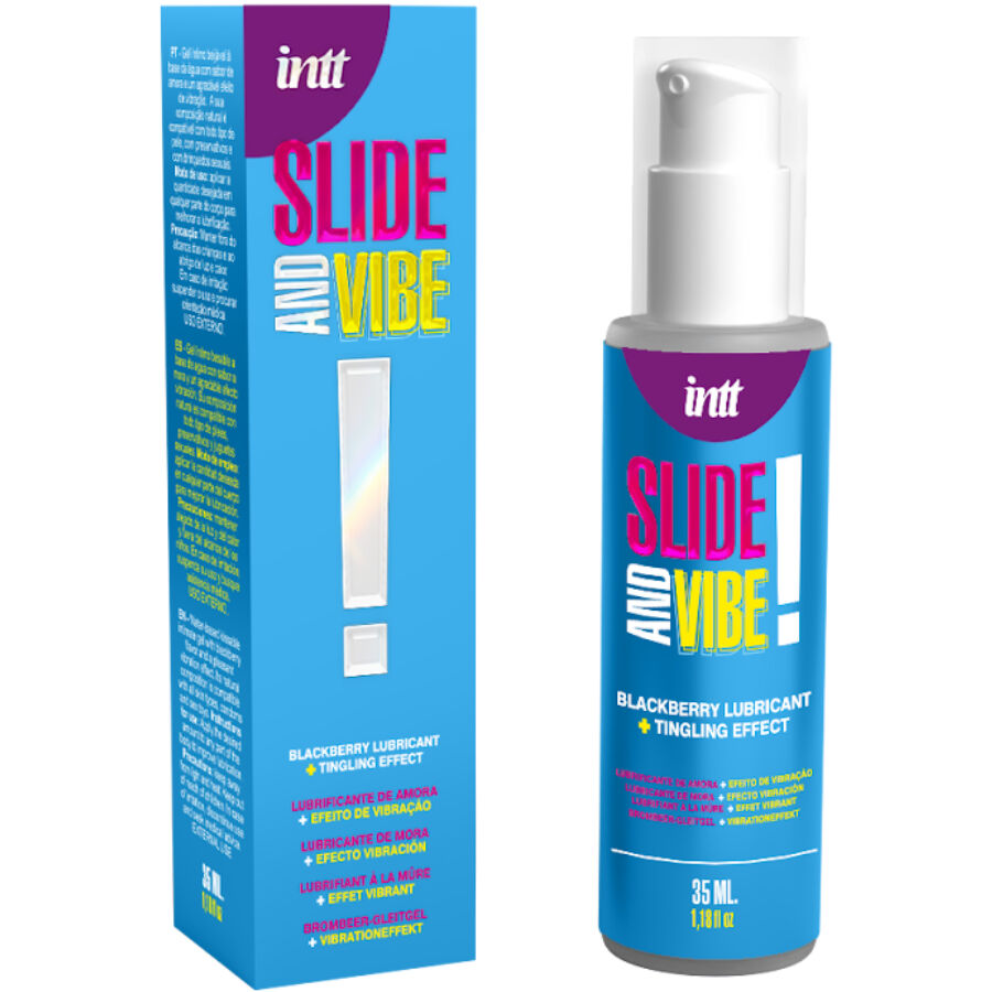 INTT RELEASES - LUBRIFIANT VIBRANT À BASE D'EAU KISSABLE 35 ML INTT RELEASES