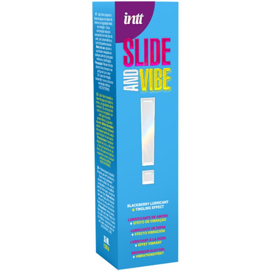 INTT RELEASES - LUBRIFIANT VIBRANT À BASE D'EAU KISSABLE 35 ML INTT RELEASES