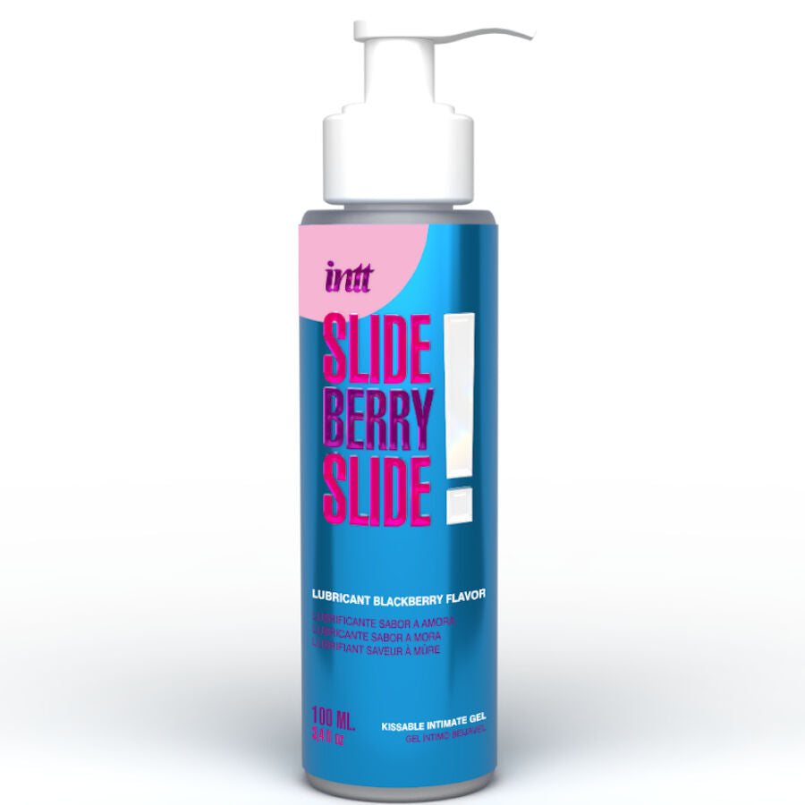 INTT RELEASES - LUBRIFIANT INTIME À BASE D'EAU KISSABLE SAVEUR MÛRE 100 ML INTT RELEASES