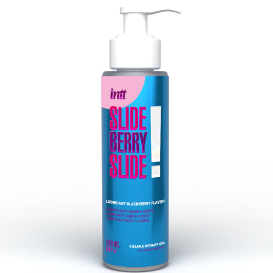 INTT RELEASES - LUBRIFIANT INTIME À BASE D'EAU KISSABLE SAVEUR MÛRE 100 ML INTT RELEASES