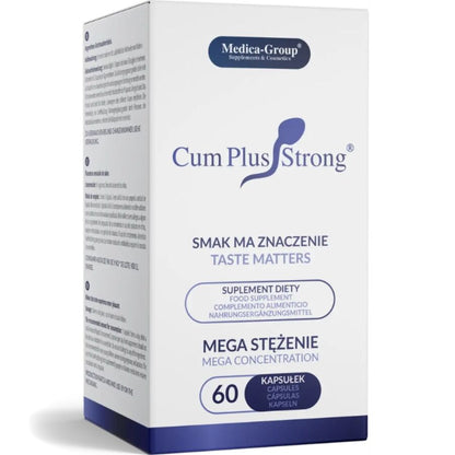 MEDICA GROUP - CUM PLUS STRONG SEMENS ENLARGISSEMENT 60 CAPSULES MEDICA GROUP