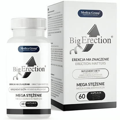 MEDICA GROUP - AMÉLIORATEUR D'ÉRECTION POUR HOMMES 60 CAPSULES MEDICA GROUP