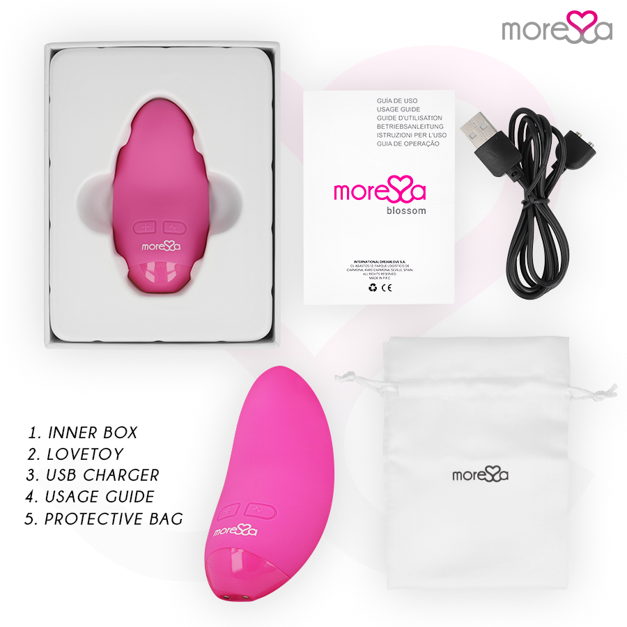 MORESSA - VIBRATEUR ROSE BLOSSOM MORESSA