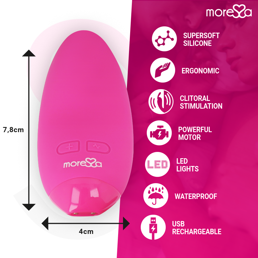 MORESSA - VIBRATEUR ROSE BLOSSOM MORESSA