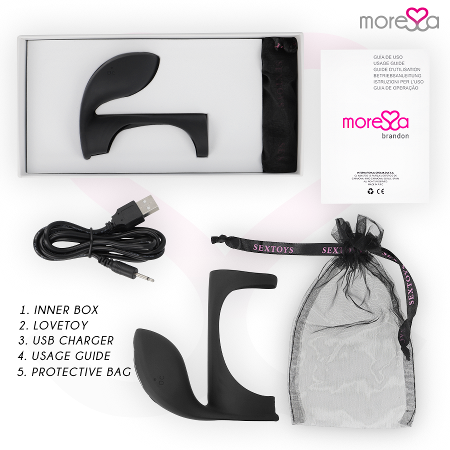 MORESSA - ANNEAU VIBRATEUR BRANDON AVEC COUVERCLE MORESSA
