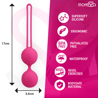 MORESSA - OSIAN TROIS SILICONE PREMIUM ROSE MORESSA