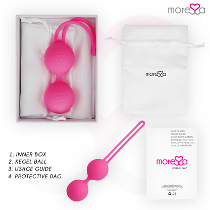 MORESSA - OSIAN DEUX SILICONE PREMIUM ROSE MORESSA