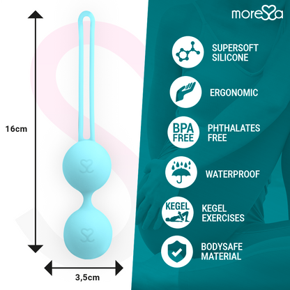 MORESSA - OSIAN DEUX SILICONE TURQUOISE PREMIUM MORESSA