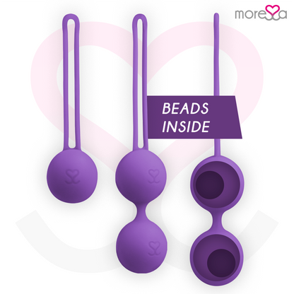 MORESSA - OSIAN SET PREMIUM SILICONE LILAS MORESSA