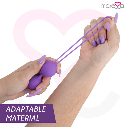 MORESSA - OSIAN SET PREMIUM SILICONE LILAS MORESSA