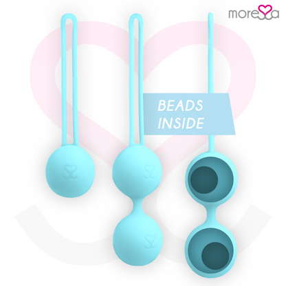 MORESSA - ENSEMBLE OSIAN SILICONE TURQUOISE PREMIUM MORESSA