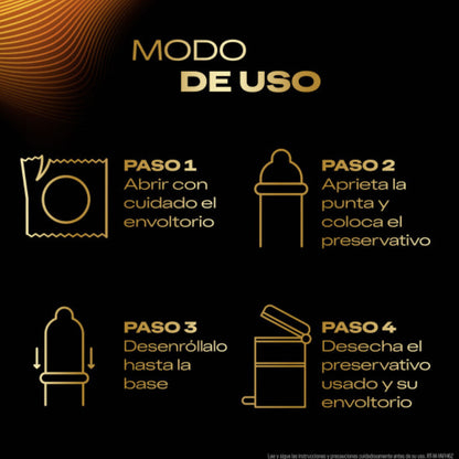 DUREX - CONNEXION TOTALE XL ULTRA FINE PLUS SANS LATEX 10 UNITÉS DUREX CONDOMS