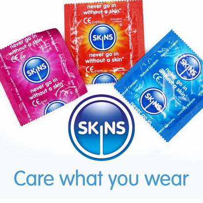 SKINS - PACK DE 8 PRÉSERVATIFS PREMIUM ASSORTIS SKINS