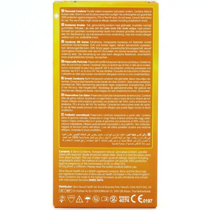 SKINS - PACK DE 8 PRÉSERVATIFS BANANE PREMIUM SKINS