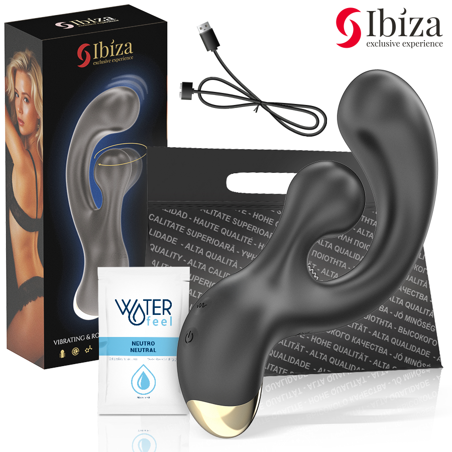 IBIZA - STIMULATEUR VIBRANT ET ROTATIF IBIZA TECHNOLOGY
