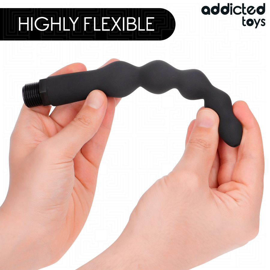 ADDICTED TOYS - NETTOYEUR ANAL AVEC ADAPTATEUR UNIVERSEL MODÈLE 5 ADDICTED TOYS