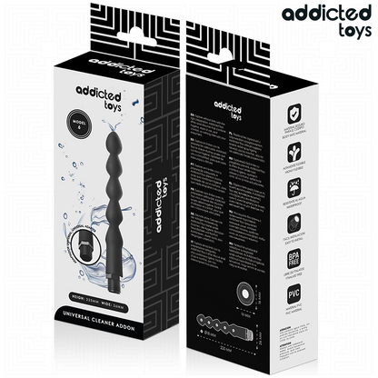 ADDICTED TOYS - NETTOYEUR ANAL AVEC ADAPTATEUR UNIVERSEL MODÈLE 6 ADDICTED TOYS