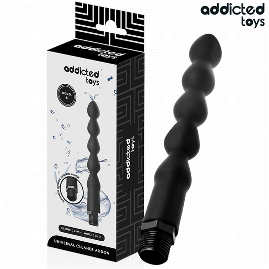 ADDICTED TOYS - NETTOYEUR ANAL AVEC ADAPTATEUR UNIVERSEL MODÈLE 6 ADDICTED TOYS