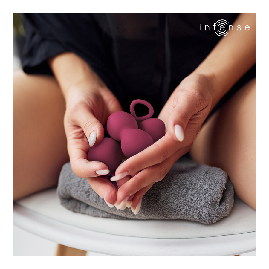 INTENSE - KIT CHARLI KEGEL BALL BOURGOGNE INTENSE HEALTH & FUN