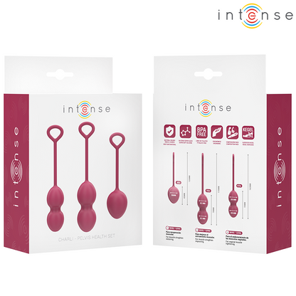 INTENSE - KIT CHARLI KEGEL BALL BOURGOGNE INTENSE HEALTH & FUN