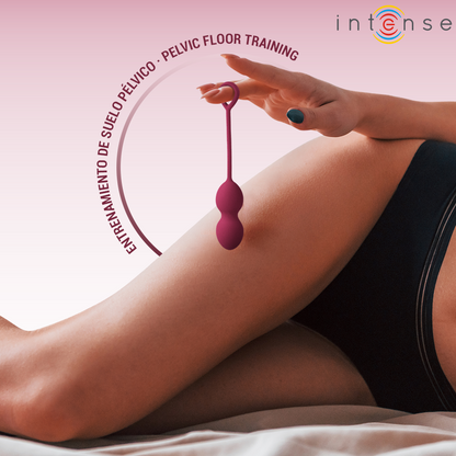 INTENSE - KIT CHARLI KEGEL BALL BOURGOGNE INTENSE HEALTH & FUN
