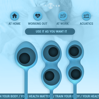 INTENSE - CHARLI KEGEL BALL KIT BLEU INTENSE HEALTH & FUN