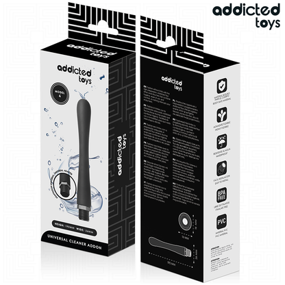 ADDICTED TOYS - NETTOYEUR ANAL AVEC ADAPTATEUR UNIVERSEL MODÈLE 4 ADDICTED TOYS