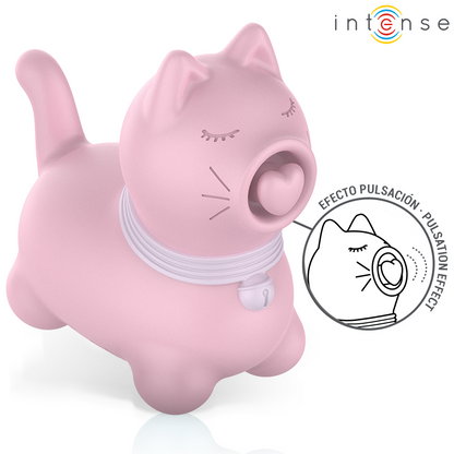 INTENSE - STIMULATEUR DE LANGUE EFFET PULSATION MARIE PINK INTENSE FUN TOYS