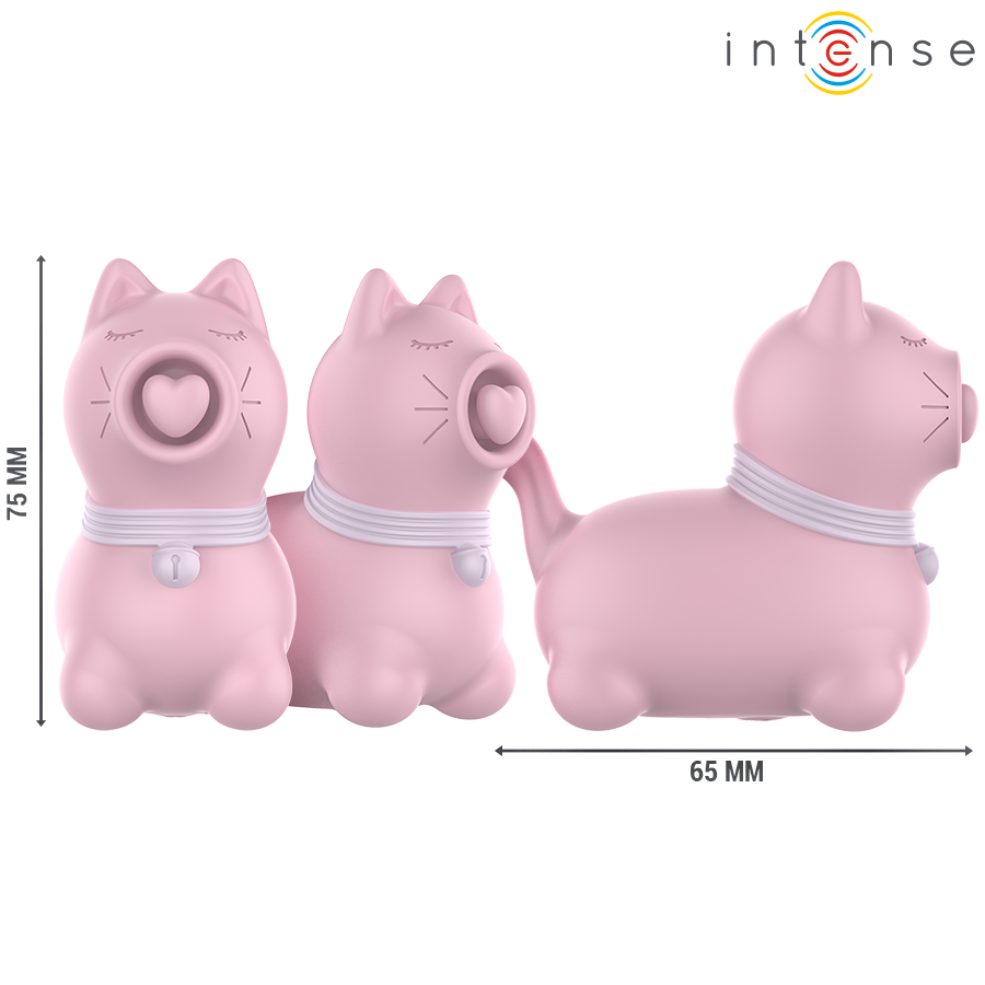 INTENSE - STIMULATEUR DE LANGUE EFFET PULSATION MARIE PINK INTENSE FUN TOYS