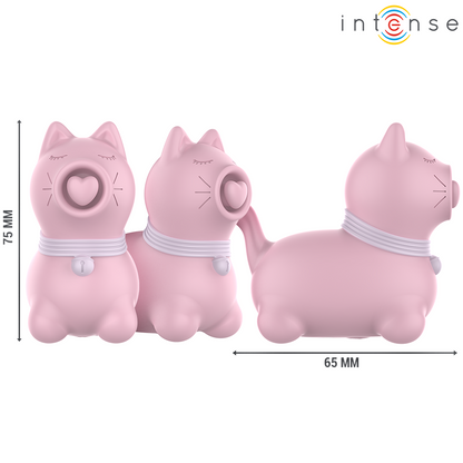 INTENSE - STIMULATEUR DE LANGUE EFFET PULSATION MARIE PINK INTENSE FUN TOYS