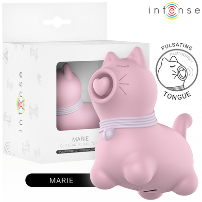 INTENSE - STIMULATEUR DE LANGUE EFFET PULSATION MARIE PINK INTENSE FUN TOYS