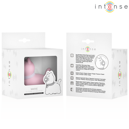 INTENSE - STIMULATEUR DE LANGUE EFFET PULSATION MARIE PINK INTENSE FUN TOYS