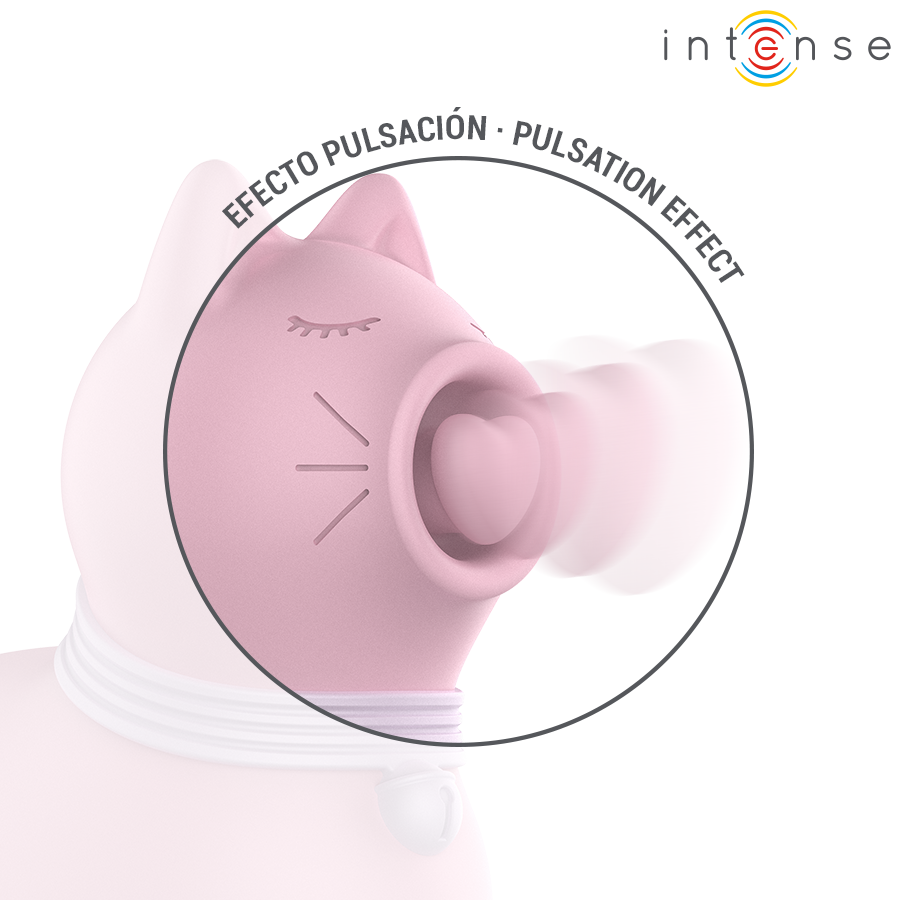 INTENSE - STIMULATEUR DE LANGUE EFFET PULSATION MARIE PINK INTENSE FUN TOYS