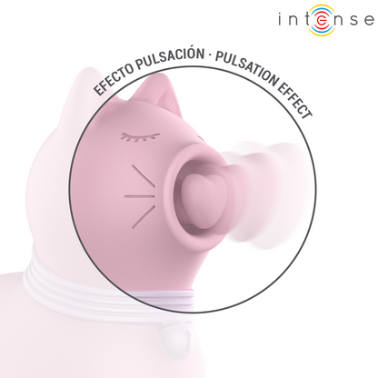 INTENSE - STIMULATEUR DE LANGUE EFFET PULSATION MARIE PINK INTENSE FUN TOYS