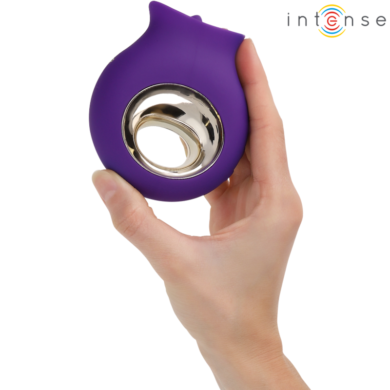 INTENSE - TULI STIMULATEUR CLITORIS 9 VIBRATIONS & 9 OSCILLATIONS VIOLET INTENSE FUN TOYS
