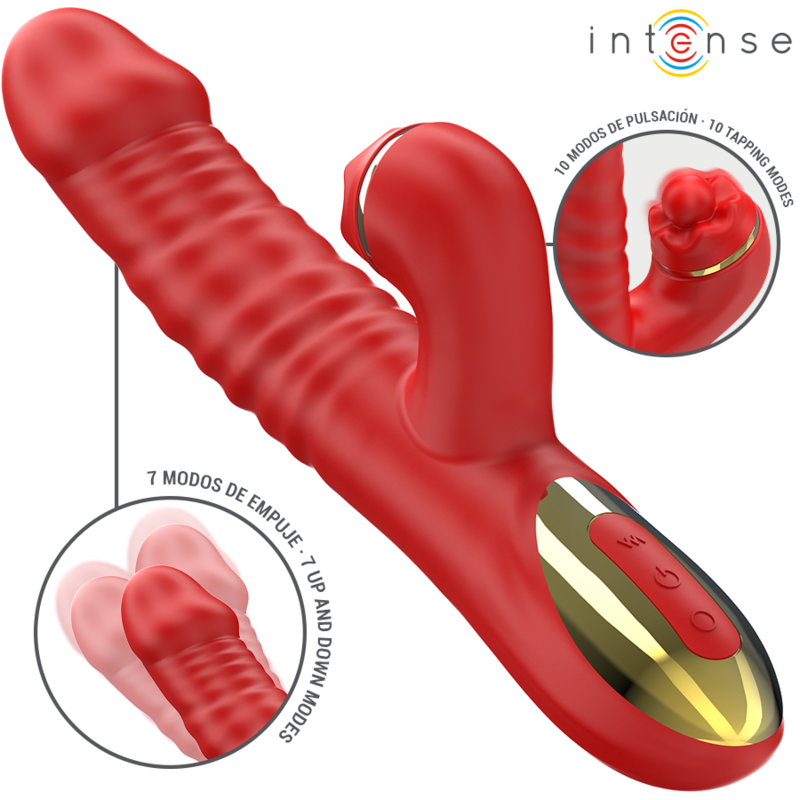INTENSE - THALIA VIBRATION & POUSSÉE & TAPPING ROUGE INTENSE FUN TOYS