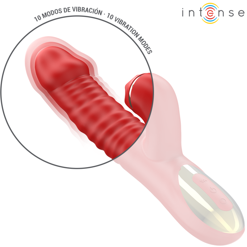 INTENSE - THALIA VIBRATION & POUSSÉE & TAPPING ROUGE INTENSE FUN TOYS