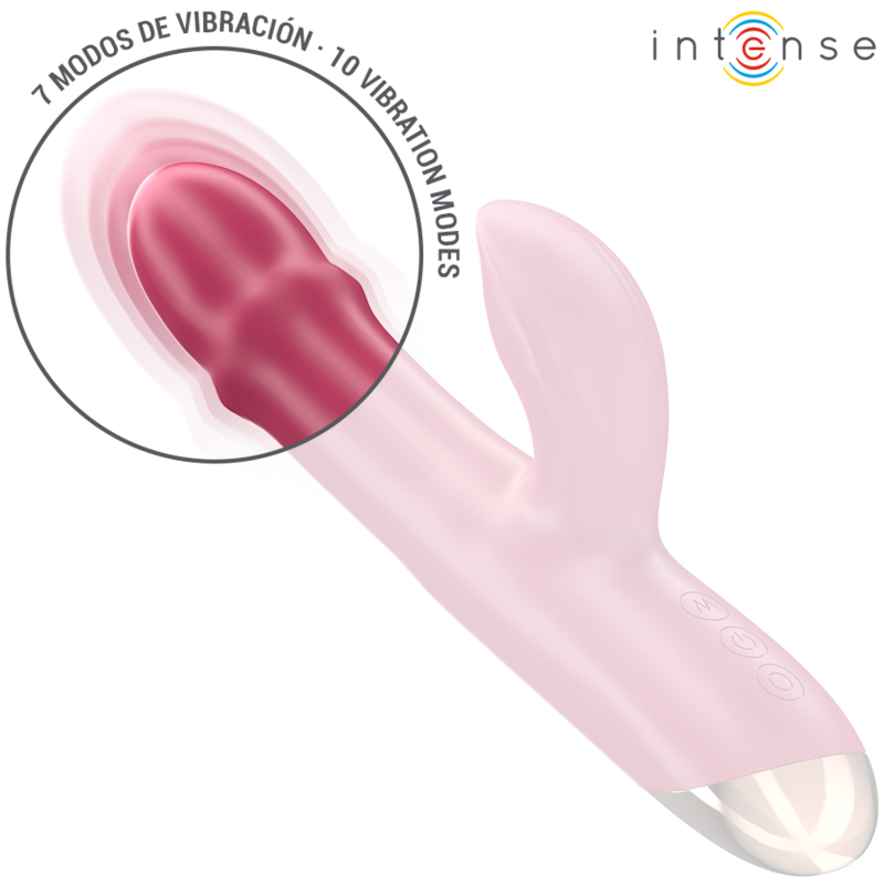 INTENSE - CHLOE VIBRATEUR MULTIFONCTION 3 EN 1 ROUGE INTENSE FUN TOYS
