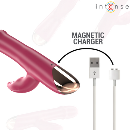 INTENSE - CHLOE VIBRATEUR MULTIFONCTION 3 EN 1 ROUGE INTENSE FUN TOYS