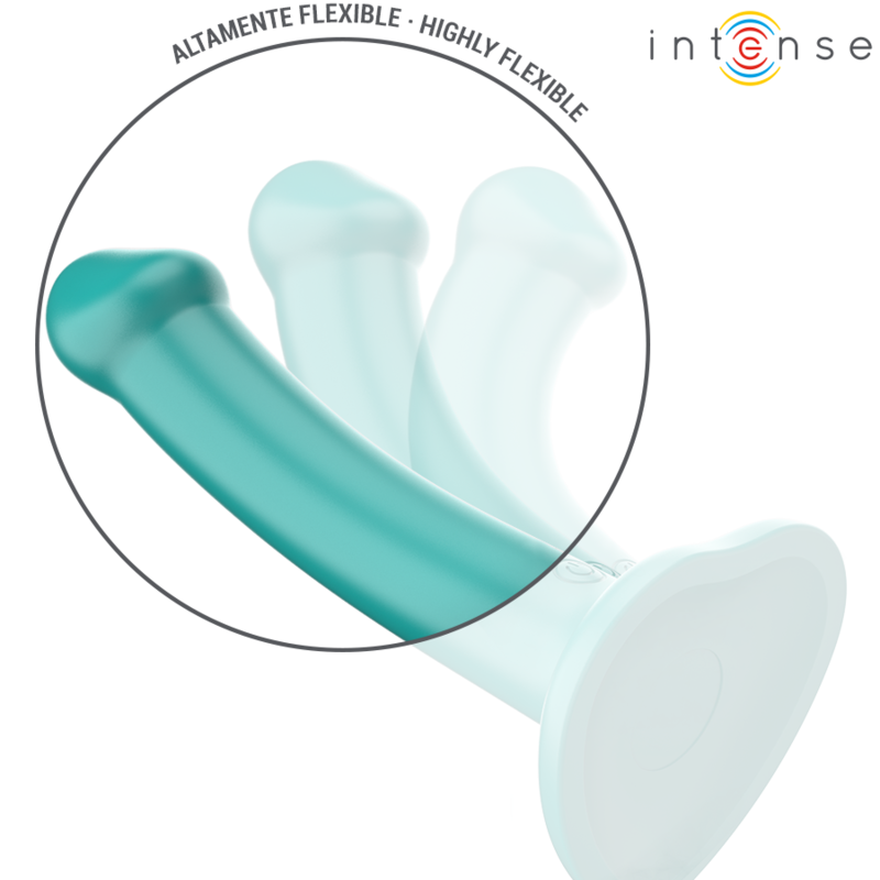 INTENSE - KATIE VIBRATEUR AVEC VENTOUSE 10 VIBRATIONS TÉLÉCOMMANDE BLEUE INTENSE FUN TOYS