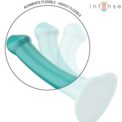 INTENSE - KATIE VIBRATEUR AVEC VENTOUSE 10 VIBRATIONS TÉLÉCOMMANDE BLEUE INTENSE FUN TOYS