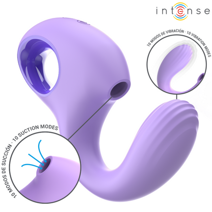 INTENSE - BAXTER VIBRATEUR & STIMULATEUR VIOLET INTENSE FUN TOYS