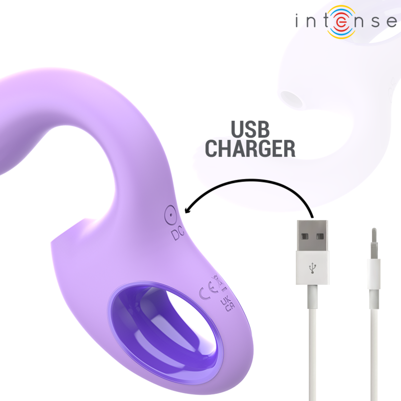 INTENSE - BAXTER VIBRATEUR & STIMULATEUR VIOLET INTENSE FUN TOYS