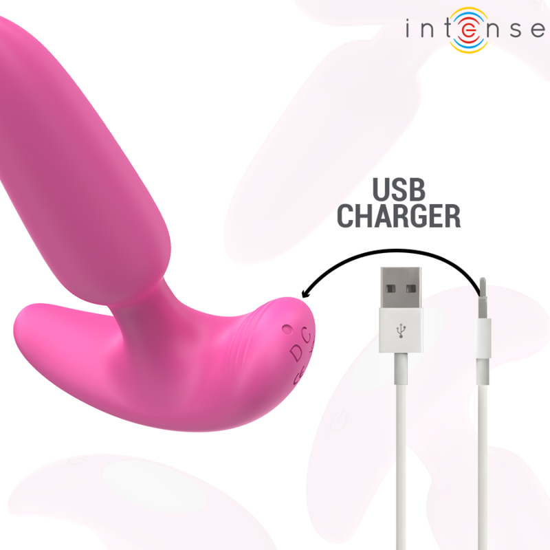 INTENSE - ROSS ANAL PLUG 10 VIBRATIONS ROSE TÉLÉCOMMANDE INTENSE ANAL TOYS