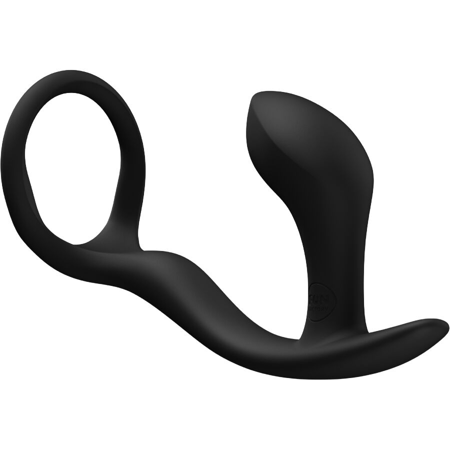 FUN FACTORY - PLUG ANAL EN ANNEAU DE BOTTE NOIR FUN FACTORY