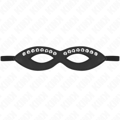 KINK - MASQUE POUR LES YEUX AVEC MINI RIVETS MODÈLE 1 20,5 x 5,5 CM KINK MASKED ALLURE